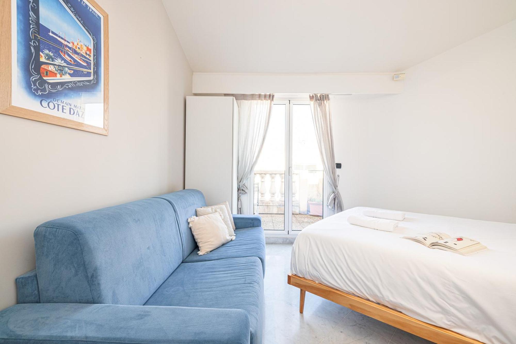 Victoria Bergamote Attic - Happy Rentals Ментона Экстерьер фото